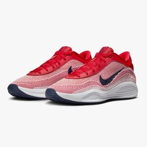 Nike Red and White Eco-Friendly Sneakers Unisex